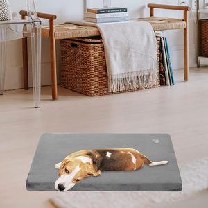 Estera de cama para caja de perro con estilo moderno Reversible Cool Warm Forros a prueba de agua Cubierta extraíble lavable a máquina Viaje plegable - Product Image 6