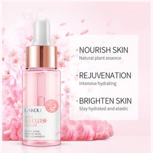 LAIKOU 17ml Suero Facial de Marca Privada con Vitamina C, Ácido Hialurónico, Niacinamida, Arándano, Flor de Cerezo y Oro 24K, Blanqueador y Antienvejecimiento - Product Image 6