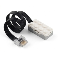 Module moteur et capteur Wedo 2.0 compatible avec la programmation LEGO 45300, matériel pédagogique électrique