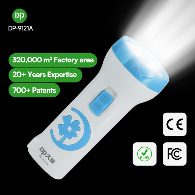 Factory Price Portable Rechargeable LED Mini Torch EDC Flashlight Long Range 350mAh Battery for Emergency