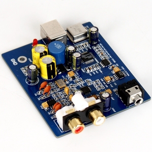 Taidacent Support 24bit 96K SA9023 ES9018K2M Mini Amp Card Hifi DAC Audio Décodeur PCB USB Audio <span class=keywords><strong>Carte</strong></span> Son - Product Image 4