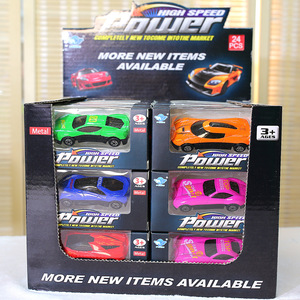 Set <span class=keywords><strong>de</strong></span> Juguetes <span class=keywords><strong>de</strong></span> Metal Fundido <span class=keywords><strong>a</strong></span> Presión con Carcasa <span class=keywords><strong>de</strong></span> Aleación <span class=keywords><strong>de</strong></span> Hierro, Incluye Autos Deportivos <span class=keywords><strong>de</strong></span> Carreras con Inercia, Serie <span class=keywords><strong>de</strong></span> Autos <span class=keywords><strong>de</strong></span> Carreras en Miniatura - Product Image 2