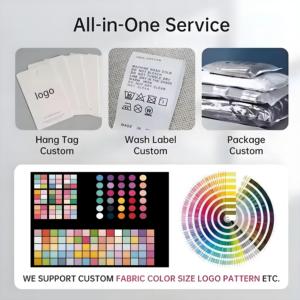 240g 40s Double-Yarn Pure Cotton Loose Fit Vintage Drop-Shoulder <strong>T</strong>-<strong>Shirt</strong> Blank Solid Color Crew Neck Embroidered/Printed TShirt - Product Image 5