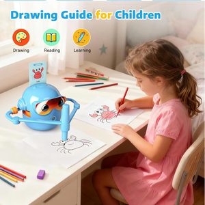 Robot de Dibujo Inteligente al por Mayor para Niños, Opciones Multicolor Rosa y Azul, Juguete Educativo Interactivo Temprano, Regalo para Niños - Product Image 5