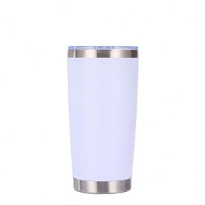 Turquoise Tumbler 20Oz Stainless Steel Insulated <b>Double</b> <b>Wall</b> Vacuum Powder Coated Matte Reusable Travel <b>Mug</b> ASM25 - Product Image 4