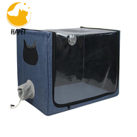 Boîte de séchage Portable pliable pour animaux de compagnie, sèche-cheveux de salle sèche pour animaux de compagnie, Cage de toilettage propre pour chien et chat, sac de séchage