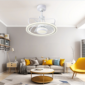 <span class=keywords><strong>Blanc</strong></span> Moderne Led ABS Lames 65CM <span class=keywords><strong>Ventilateur</strong></span> De Plafond Télécommande <span class=keywords><strong>Ventilateur</strong></span> De Plafond Silencieux Avec <span class=keywords><strong>Lustre</strong></span> Lumineux - Product Image 4