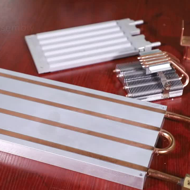Custom Vacuum Brazed Water Cooling Kit Liquid Cold Plate for Heat Exchanger