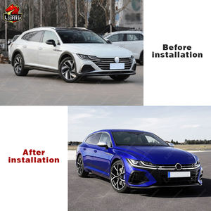 Kit de carrocería estilo <span class=keywords><strong>R</strong></span> para <span class=keywords><strong>Volkswagen</strong></span> <span class=keywords><strong>Arteon</strong></span>, kit de carrocería con parrilla de parachoques delantero, faldones laterales de parachoques trasero, difusor trasero <span class=keywords><strong>2021</strong></span> - Product Image 6