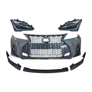 Kit carrosserie complet en plastique pour pare-chocs avant, calandre et phares LED pour IS250 IS300 (2006-2012) – Amélioration modèle 2021 (normes UE) - Product Image 3