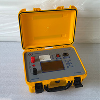 Micro-ohmmètre haute précision 200A pour testeur de résistance de boucle de transformateur et de disjoncteur, avec résolution minimale de 0,001 MΩ