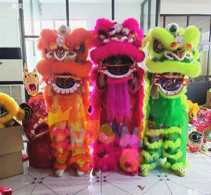 Disfraz de Danza <span class=keywords><strong>del</strong></span> León Estilo Grúa de Foshan <span class=keywords><strong>del</strong></span> <span class=keywords><strong>Sur</strong></span> con Certificación CE, Mascota de Danza Folclórica China, León de Año Nuevo Chino en Venta - Product Image 6