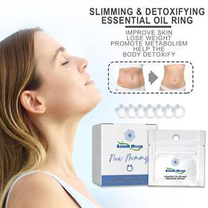 Nouveau produit South Moon 2025, populaire, 7 pièces, anneau nasal super fin, amincissant et détoxifiant, huile essentielle, anneau nasal - Product Image 5