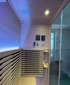 Wellness shower sauna digunakan di rumah, mudah dipasang ruang uap inframerah jauh dalam ruangan ruang uap - Product Image 5