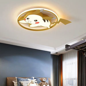 Dessin animé <span class=keywords><strong>Pikachu</strong></span> plafonnier LED 39W trois couleurs gradation progressive chambre étude maternelle protection des yeux plafonnier - Product Image 5