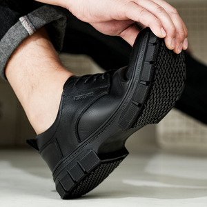 <span class=keywords><strong>Scarpe</strong></span> da Chef 364-1 in Microfibra Nera Antiscivolo. <span class=keywords><strong>Scarpe</strong></span> Casual da Uomo SRC Antiscivolo alla Moda, Impermeabili e Resistenti all'Olio - Product Image 6