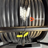 Cable de Red Profesional Multicanal 4/6/8 CAT6 SFTP en Rollo con Estuche de Transporte para Aplicaciones LED y de Escenario de hasta 100m