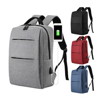 Mochila Escolar y de Negocios Unisex de Gran Capacidad, Multifuncional, Impermeable, Antirrobo, con Cierre y Diseño de Letras, de Poliéster