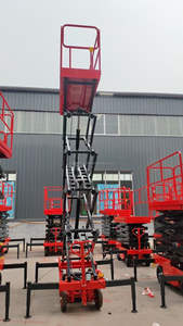 13-футовый 1,5-дюймовый мини-гидравлический мобильный ножничный подъемник (CE-сертифицированный) для высотных работ/домашнего использования - Product Image 6