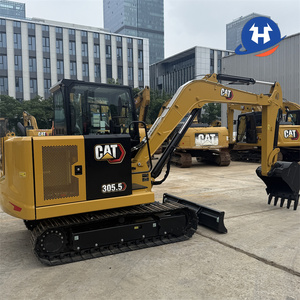 حفارة زاحفة صغيرة مستعملة طراز 305.5 موديل 2022، 5.5 طن، 32 كيلوواط، دلو 0.22 متر، تشمل المكونات الأساسية والملحقات بما في ذلك مضخة التروس - Product Image 6