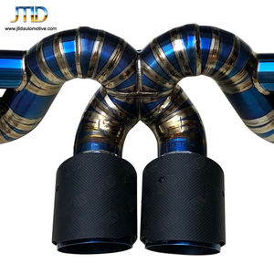 Acessórios para exaustor de titânio, escapamento de titânio para porsche gt3 - Product Image 6