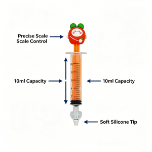<span class=keywords><strong>Seringue</strong></span> nasale pour bébé sans BPA, aspirateur nasal <span class=keywords><strong>de</strong></span> 10 ml <span class=keywords><strong>avec</strong></span> embout en silicone pour <span class=keywords><strong>nettoyer</strong></span> le <span class=keywords><strong>nez</strong></span> du bébé - Product Image 3