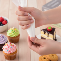 Poches à douille jetables épaissies pour décoration, ensemble d'outils de pâtisserie pour crème, biscuits, gâteaux, emballage de boîtes et décoration de gâteaux