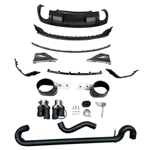 ชุดตัวรถกันชนหลังแบบรังผึ้งพร้อมคอท้ายสำหรับรถ Audi Q3 <span class=keywords><strong>SQ3</strong></span> 1.5T อัพเกรดเป็น RSQ3 2019-2024 - Product Image 1