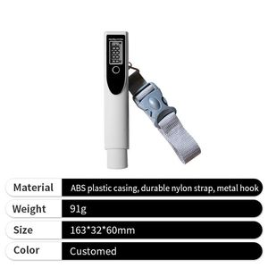 Báscula de Equipaje Portátil Rectangular Delgada con Logotipo Personalizado para Uso Doméstico - Product Image 5