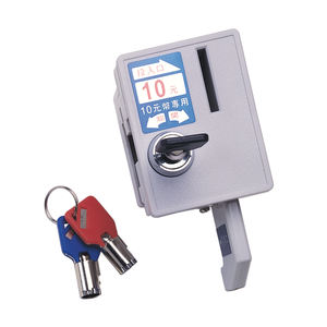 Cerradura de Seguridad Económica de Aleación de Zinc y Plástico ABS sin Llave, Grado 1 ANSI, con Retorno de Monedas, para Supermercados, Pistas de Hielo y Tiendas Minoristas - Product Image 1