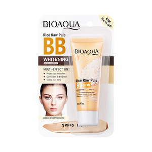Crema <span class=keywords><strong>BB</strong></span> de Pulpa de Arroz Cruda de 40 g, Embellece el Tono de la Piel, Oculta los Poros, FPS45 PA+++, Aislamiento Eficaz, Ilumina la Piel - Product Image 6