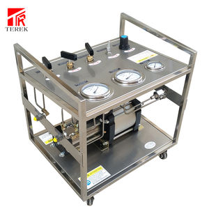 Terek Pompe de surpression de <span class=keywords><strong>CO2</strong></span> <span class=keywords><strong>portable</strong></span> de haute qualité Structure de pompe à piston pneumatique pour extincteur et remplissage de bouteilles de transfert de <span class=keywords><strong>CO2</strong></span> - Product Image 2