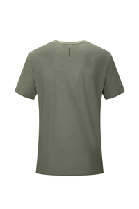 T-<span class=keywords><strong>shirt</strong></span> en polyester tricoté uni résistant aux plis avec protection <span class=keywords><strong>anti</strong></span>-<span class=keywords><strong>UV</strong></span>, séchage rapide, respirant, idéal pour la <span class=keywords><strong>randonnée</strong></span>, la pêche et le jardinage - Product Image 3