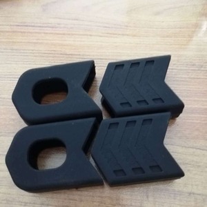 Protector de manivela de bicicleta TORE, cubierta de silicona universal para plato de bicicleta de montaña, protector de seguridad, rojo, negro, azul - Product Image 3