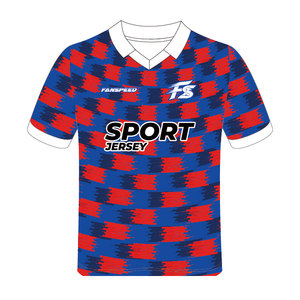 <span class=keywords><strong>Maglia</strong></span> Sportiva da <span class=keywords><strong>Calcio</strong></span> Personalizzata con Stampa in Sublimazione, Traspirante e ad Asciugatura Rapida, Uniforme per Tornei di Squadra, Polo da <span class=keywords><strong>Uomo</strong></span> - Product Image 2