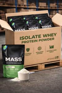 Poudre de Protéine de Lactosérum Isolat Biologique <span class=keywords><strong>Naturel</strong></span> en Gros – <span class=keywords><strong>Meilleur</strong></span> Complément Alimentaire pour la Croissance Musculaire des Adultes et la Prise de Masse <span class=keywords><strong>Pré</strong></span>-Entraînement - Product Image 4