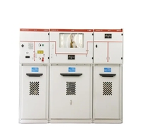 Unité de distribution annulaire (RMU) 24 kV 12 kV, Tableau de distribution électrique intérieur à isolation gazeuse en métal pour moyenne tension, IP4X, Distribution d'énergie