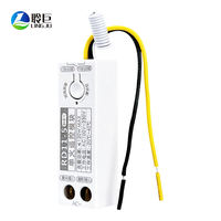 Module d'interrupteur sans fil RF 433 MHz LINGJU RD11-5 pour lampe de plafond, portée 10-30 m, 10A/220V, compatible Android IOS