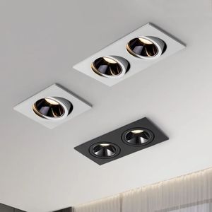 Nueva llegada Luz de techo de luz descendente ajustable Foco de aluminio empotrado LED ajustable 9W 12W Luces descendentes - Product Image 1
