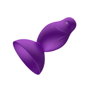 Dispositivo de succión de lengua para pezones Edya, color morado y rojo rosa, 105 mm x 72 mm x 72 mm, para uso sexual en pareja, para adultos. - Product Image 5