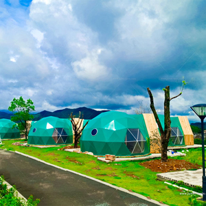 Rõ ràng mái vòm lều không thấm nước uv-proof PVC Lều sang trọng chỗ ở khách sạn lều - Product Image 5