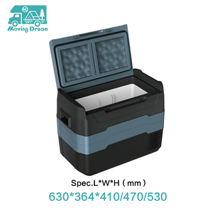 Accessoire JDA RV 30L 40L 50L double contrôle de température Portable tige de traction congélation voiture RV réfrigérateur pour <span class=keywords><strong>camping</strong></span> extérieur - Product Image 3