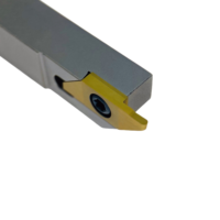 Plaquettes de rainurage à rayon complet en carbure série LT225.P080, plusieurs tailles, largeur de rainurage de 0,80 à 2,50 mm pour l'usinage des métaux sur tour CNC