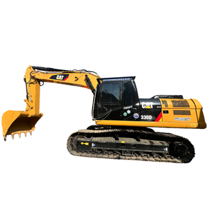 Excavadora de orugas usada Caterpillar CAT 330D2L fabricada en Japón, maquinaria de construcción de 30 toneladas, 90% nueva, excavadora grande usada Cat330D2L - Product Image 1