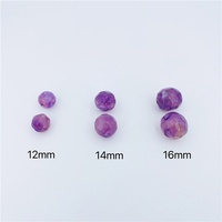 Perles acryliques facettées effet marbre bicolore nuage de 12 mm et 16 mm, perles à trou droit pour la fabrication de bijoux DIY