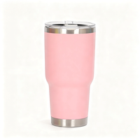 Bouteille d'eau isotherme de voyage en acier inoxydable à double paroi de 30 oz avec logo personnalisé, couvercles et pailles – Vente en gros