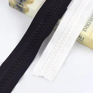 Deepeel AP653 20 # Resina Zipper Para Tailor Costura Artesanato Vestuário Saco de Plástico Extra Grande Zíper de Dentes Rolo