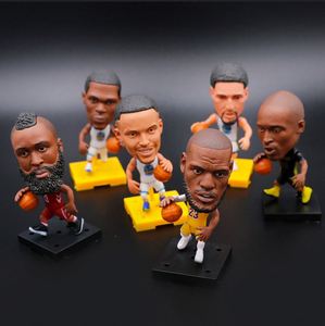 <b>Custom</b> Mini Resin Bobble Head Basketball Player Star Home Display 3D Car Ornaments NBA Basketball Action Figure <b>Doll</b> - Product Image 1