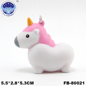 Porte-clés <span class=keywords><strong>licorne</strong></span> anti-stress pour enfants, jolis bijoux, anti-stress, doux et coloré, tendance 2020 - Product Image 5