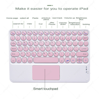 Penjualan Terbaik Keyboard dan Mouse nirkabel 10.1 inci Tablet Keyboard dan Mouse Bt